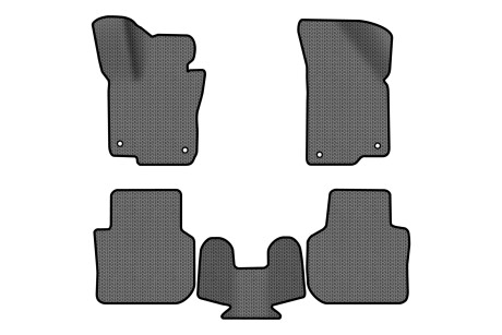 Коврики EVA в салон авто для Passat NMS Volkswagen 2010-2015 1 поколение Sedan USA EVAtech VW1693CO5AV4SGB