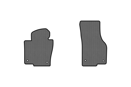 Коврики EVA в салон авто передние для Passat Alltrack B7 Volkswagen 2010-2014 7 поколения Combi EU EVAtech VW1711AG2AV4SGB