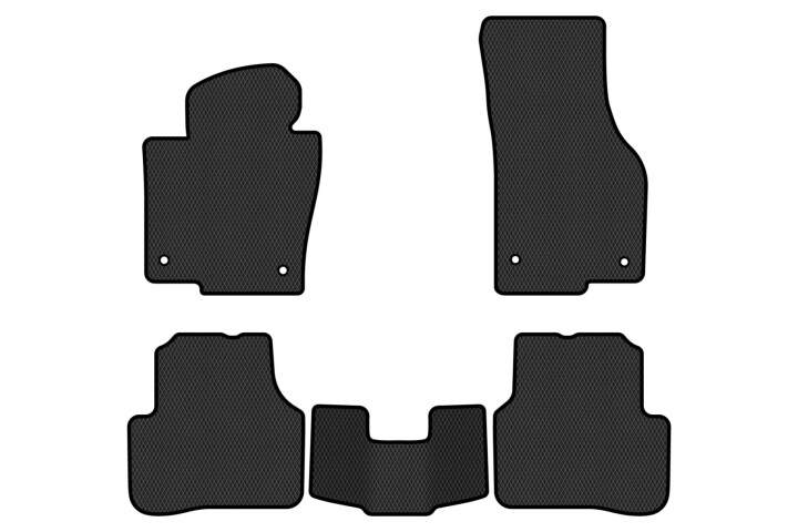 Коврики EVA в салон авто для Passat Alltrack B7 Volkswagen 2010-2014 7 поколения Combi EU EVAtech VW1711CG5AV4RBB (фото 1)