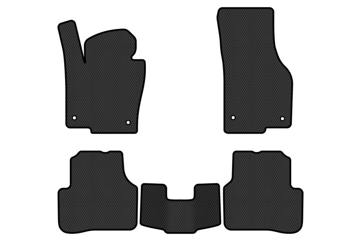 Коврики EVA в салон авто для Passat Alltrack B7 Volkswagen 2010-2014 7 поколения Combi EU EVAtech VW1711CV5AV4RBB (фото 1)