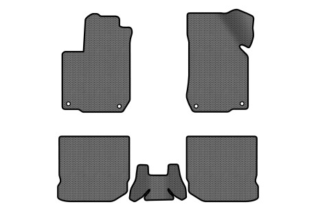 Коврики EVA в салон авто для Bora Volkswagen 1998-2005 1 поколение Sedan EU EVAtech VW1875CB5AV4SGB