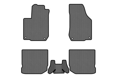 Коврики EVA в салон авто для Bora Volkswagen 1998-2005 1 поколение Sedan EU EVAtech VW1875CG5AV4SGB