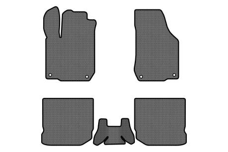 Коврики EVA в салон авто для Bora Volkswagen 1998-2005 1 поколение Sedan EU EVAtech VW1875CV5AV4SGB