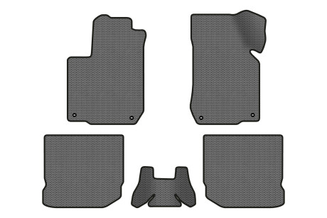 Коврики EVA в салон авто для Golf IV Volkswagen 1997-2006 4 поколения Combi EU EVAtech VW21982CB5TL4SGB