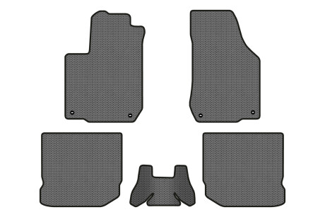 Коврики EVA в салон авто для Golf IV Volkswagen 1997-2006 4 поколения Combi EU EVAtech VW21982CG5TL4SGB