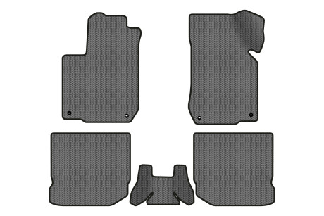 Коврики EVA в салон авто для Golf IV 3-doors Volkswagen 1997-2006 4 поколения Htb EU EVAtech VW22432CB5TL4SGB