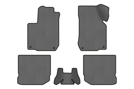 Коврики EVA в салон авто для Golf IV 5-doors Volkswagen 1997-2006 4 поколения Htb EU EVAtech VW24306CB5TL4RGB