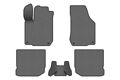 Коврики EVA в салон авто для Golf IV 5-doors Volkswagen 1997-2006 4 поколения Htb EU EVAtech VW24306CV5TL4SGB