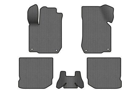 Коврики EVA в салон авто для Golf IV 5-doors Volkswagen 1997-2006 4 поколения Htb EU EVAtech VW24307C5AV4SGB