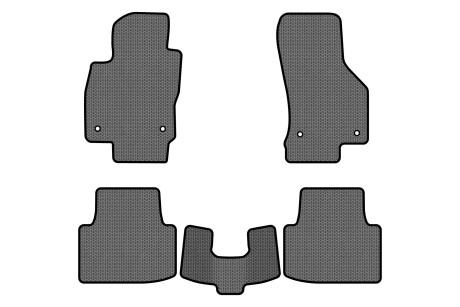 Килимки EVA в салон авто для Passat B8 Volkswagen 2014-2023 8 покоління Combi EU EVAtech VW31151CM5AV4SGB