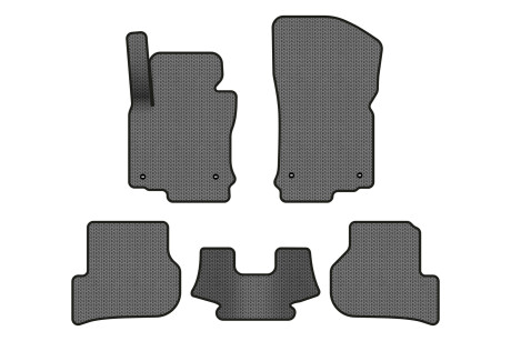 Коврики EVA в салон авто для Golf V MT 5-doors Volkswagen 2003-2009 5 поколения Htb EU EVAtech VW31212C5TL4SGB