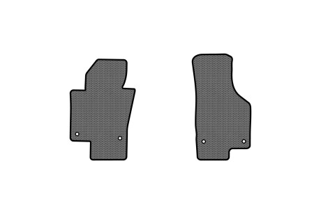 Коврики EVA в салон авто передние для Passat B6 with armrest Volkswagen 2005-2010 6 поколения Combi EU EVAtech VW31276AL2TL4SGB