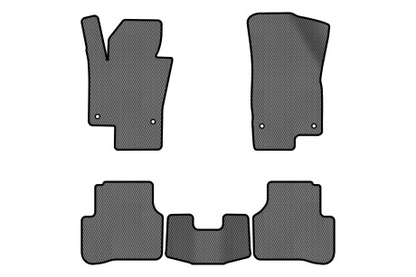 Коврики EVA в салон авто для Passat B6 with armrest Volkswagen 2005-2010 6 поколения Combi EU EVAtech VW31276CH5TL4RGB