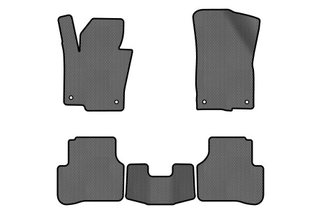 Коврики EVA в салон авто для Passat B6 with armrest Volkswagen 2005-2010 6 поколения Combi EU EVAtech VW31276CN5TL4RGB