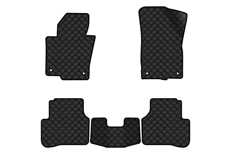 Коврики из экокожи ECO в салон авто для Passat B6 with armrest Volkswagen 2005-2010 6 поколения Combi EU EVAtech VW31276CP5TL4BBB