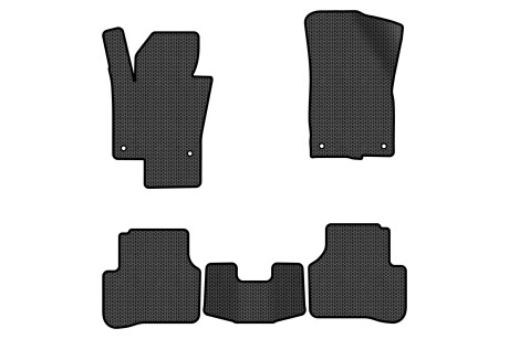 Коврики EVA в салон авто для Passat B6 with armrest Volkswagen 2005-2010 6 поколения Combi EU EVAtech VW31276CT5TL4SBB