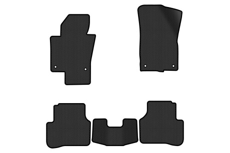 Килимки EVA в салон авто для Passat B6 with armrest Volkswagen 2005-2010 6 покоління Combi EU EVAtech VW31276CW5TL4RBB