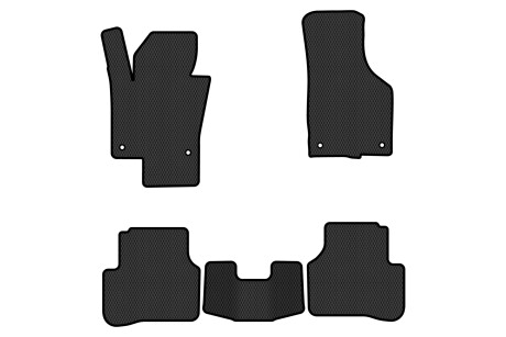 Килимки EVA в салон авто для Passat B6 with armrest Volkswagen 2005-2010 6 покоління Combi EU EVAtech VW31276CY5TL4RBB