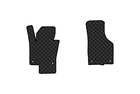 Коврики из экокожи ECO в салон авто передние для Passat B6 with armrest Volkswagen 2005-2010 6 поколения Sedan EU EVAtech VW31277AY2TL4BBB