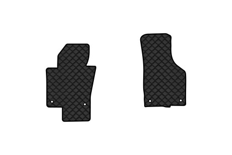 Коврики из экокожи ECO в салон авто передние для Passat B6 with armrest Volkswagen 2005-2010 6 поколения Sedan EU EVAtech VW31277AZ2TL4BBB