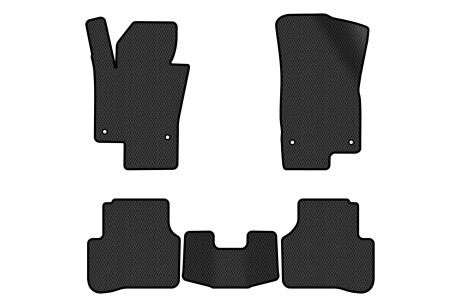 Коврики EVA в салон авто для Passat B6 with armrest Volkswagen 2005-2010 6 поколения Sedan EU EVAtech VW31277CH5TL4RBB