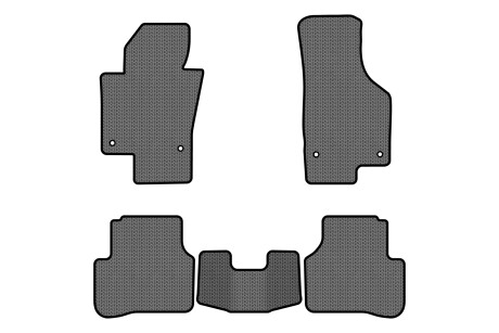 Коврики EVA в салон авто для Passat B6 with armrest Volkswagen 2005-2010 6 поколения Sedan EU EVAtech VW31277CM5TL4SGB