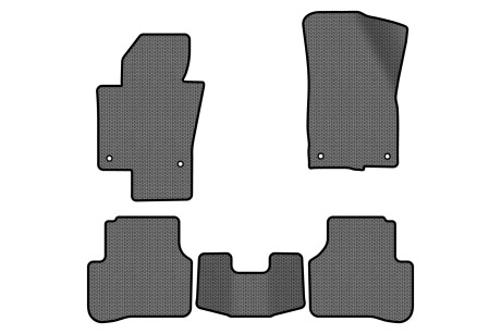 Коврики EVA в салон авто для Passat B6 with armrest Volkswagen 2005-2010 6 поколения Sedan EU EVAtech VW31277CW5TL4SGB