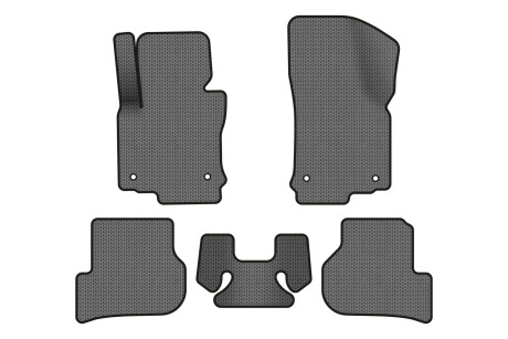 Коврики EVA в салон авто для Golf VI AT Volkswagen 2009-2012 6 поколения Combi EU EVAtech VW31373C5AV4SGB