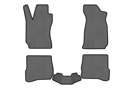 Коврики EVA в салон авто для Passat B5 Volkswagen 1996-2005 5 поколения Sedan EU EVAtech VW31891CVB5TL4RGB