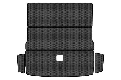 Коврик EVA в багажник авто для Passat B6 with armrest Volkswagen 2005-2010 6 поколения Combi EU EVAtech VW3263BE5SBB