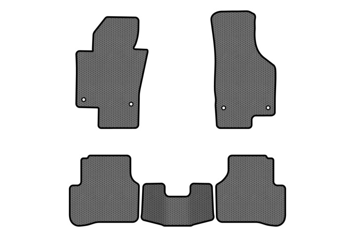 Коврики EVA в салон авто для Passat B6 with armrest Volkswagen 2005-2010 6 поколения Combi EU EVAtech VW3263CM5AV4SGB (фото 1)