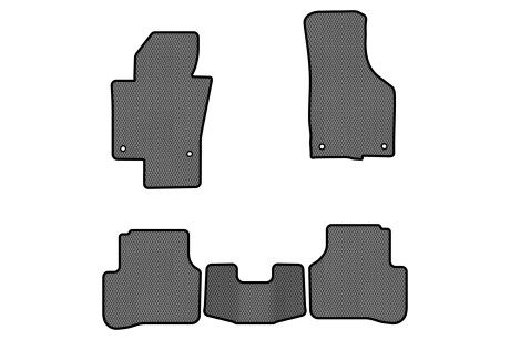 Коврики EVA в салон авто для Passat B6 with armrest Volkswagen 2005-2010 6 поколения Sedan EU EVAtech VW3264CZ5AV4RGB