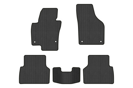 Коврики EVA в салон авто для Tiguan NF AT Volkswagen 2007-2018 1 поколение SUV EU EVAtech VW32872CZ5AV4SBB