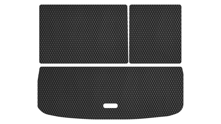 Коврик EVA в багажник авто для Tiguan NF AT passenger mat without tail Volkswagen 2007-2018 1 поколение SUV EU EVAtech VW32873BE3RBB (фото 1)