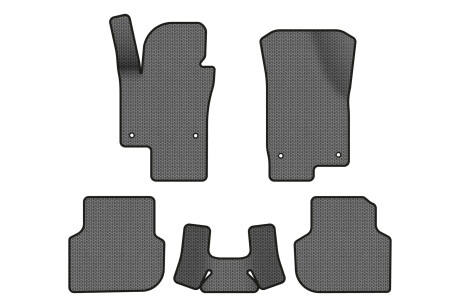 Коврики EVA в салон авто для Jetta VI AT Volkswagen 2010-2018 6 поколения Sedan EU EVAtech VW3288C5AV4SGB
