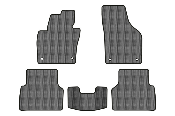 Коврики EVA в салон авто для Tiguan NF MT Volkswagen 2007-2018 1 поколение SUV EU EVAtech VW32987CS5AV4SGB (фото 1)