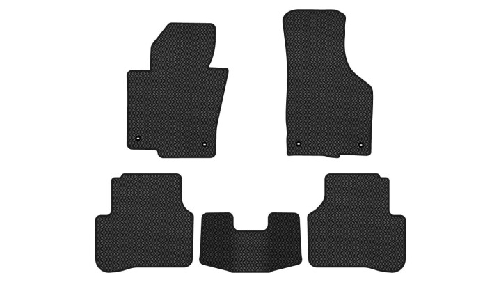 Килимки EVA в салон авто для Passat B6 without armrest Volkswagen 2005-2010 6 покоління Combi EU EVAtech VW33530CS5TL4RBB (фото 1)