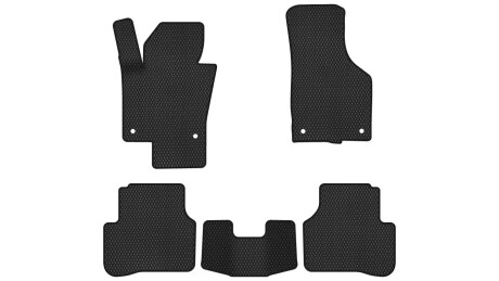 Коврики EVA в салон авто для Passat B6 without armrest Volkswagen 2005-2010 6 поколения Combi EU EVAtech VW33531CY5AV4RBB