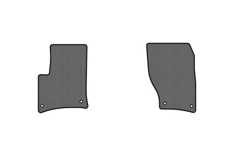 Коврики EVA в салон авто передние для Touareg 7P Restyling 2-zone climate control Volkswagen 2014-2018 2 поколения SUV EU EVAtech VW3590AB2AV4SGB