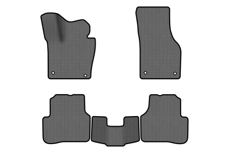 Коврики EVA в салон авто для Passat B7 Volkswagen 2010-2014 7 поколения Sedan EU EVAtech VW3694CQ5AV4SGB