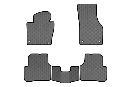 Коврики EVA в салон авто для Passat B7 Volkswagen 2010-2014 7 поколения Sedan EU EVAtech VW3694CS5AV4SGB
