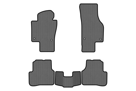 Коврики EVA в салон авто для Passat B7 Volkswagen 2010-2014 7 поколения Combi EU EVAtech VW3695CM5AV4SGB