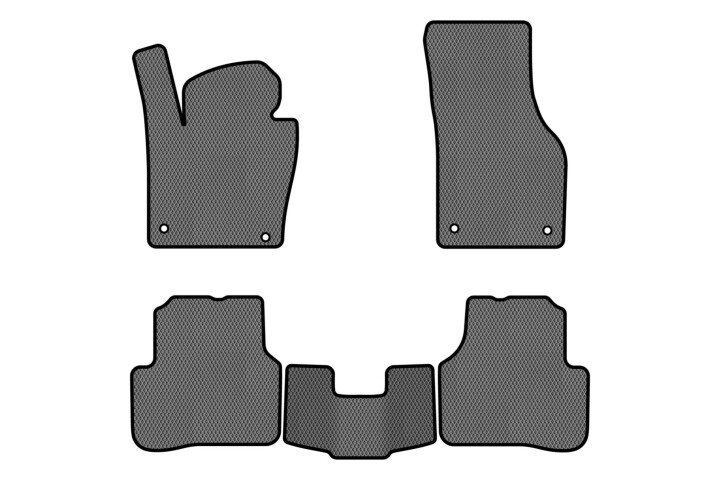 Коврики EVA в салон авто для Passat B7 Volkswagen 2010-2014 7 поколения Combi EU EVAtech VW3695CR5AV4RGB (фото 1)