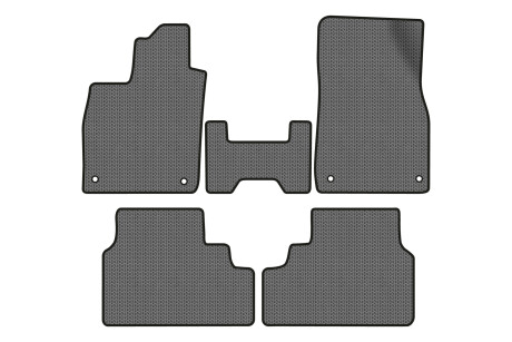 Коврики EVA в салон авто для ID.4 Crozz Volkswagen 2020 1 поколение SUV EU EVAtech VW41502PBC5AV4SGB