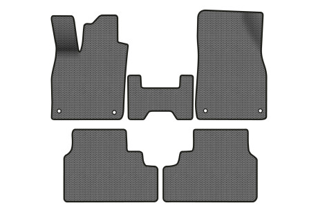 Коврики EVA в салон авто для ID.4 Crozz Volkswagen 2020 1 поколение SUV EU EVAtech VW41502PC5AV4SGB