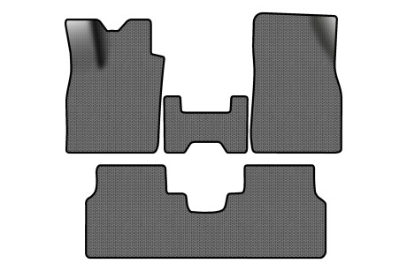 Коврики EVA в салон авто для ID.4 Crozz Volkswagen 2020 1 поколение SUV EU EVAtech VW41502ZD4SGB