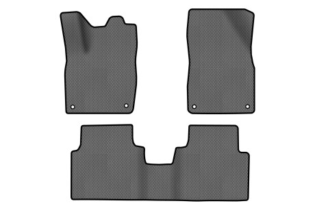 Коврики EVA в салон авто для ID.6 Crozz 6 seats Volkswagen 2021 1 поколение SUV China EVAtech VW41910ZD3AV4RGB