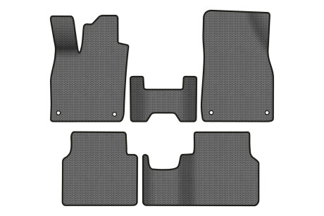 Коврики EVA в салон авто для ID.4 Pure Volkswagen 2020 1 поколение SUV EU EVAtech VW42655PR5AV4SGB