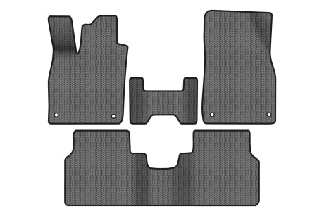 Коврики EVA в салон авто для ID.4 Pure Volkswagen 2020 1 поколение SUV EU EVAtech VW42655Z4AV4SGB