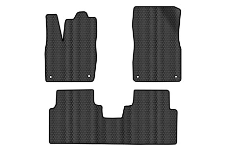 Коврики EVA в салон авто для ID.6 Crozz 7 seats Volkswagen 2021 1 поколение SUV China EVAtech VW43334Z3AV4SBB